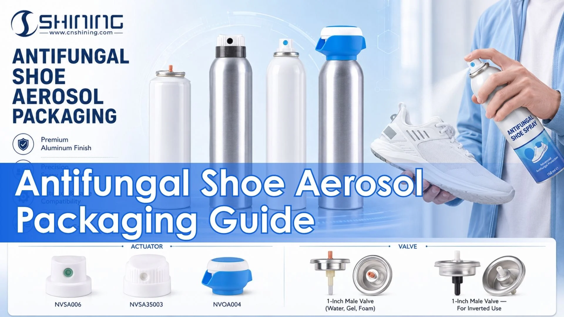 aérosol antifongique pour chaussures