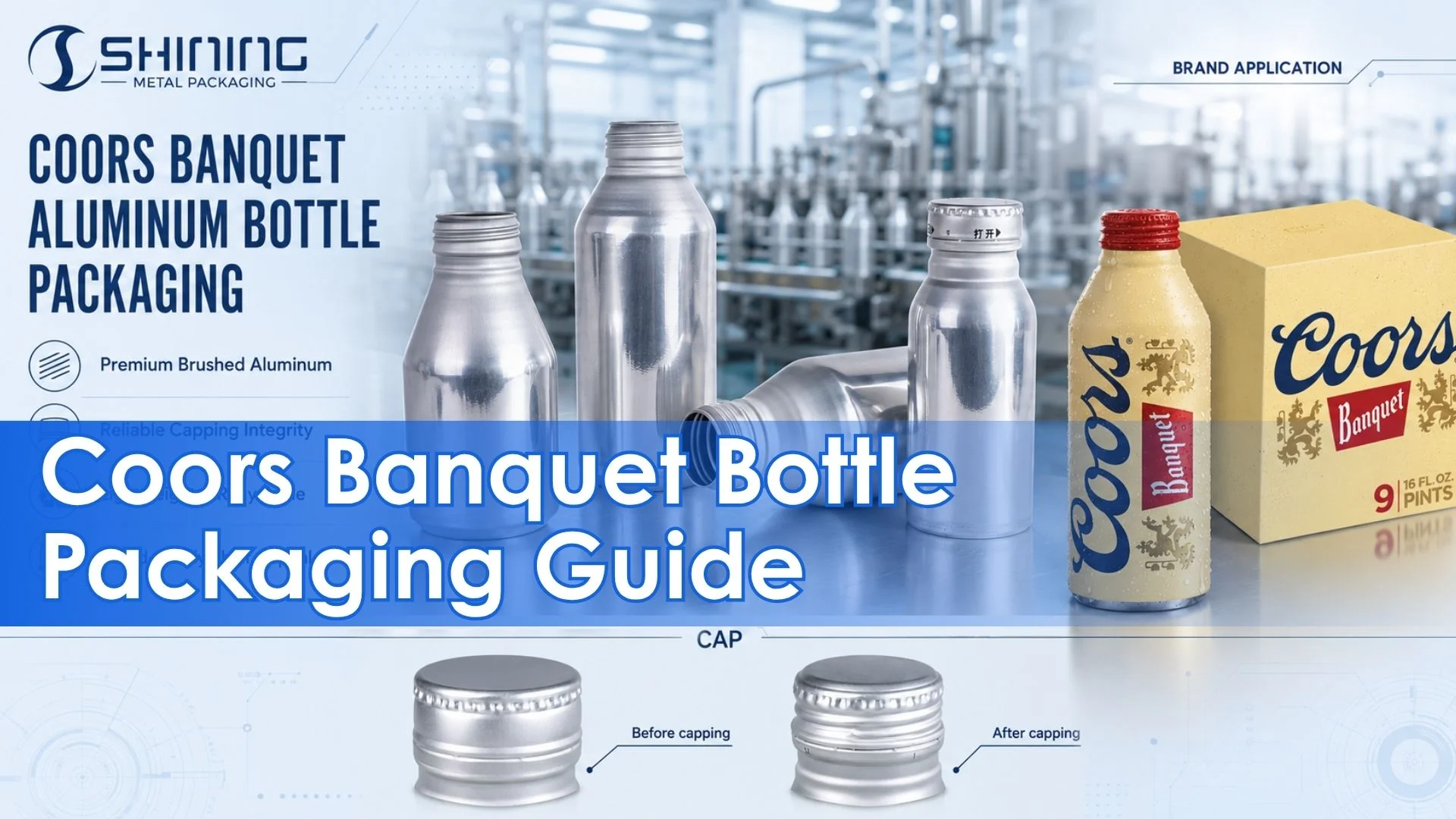 Coors Banquet Aluminum Bottle