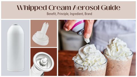 whipped cream aerosol can