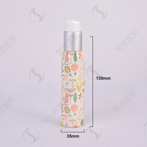 Frasco de alumínio de 100 ml