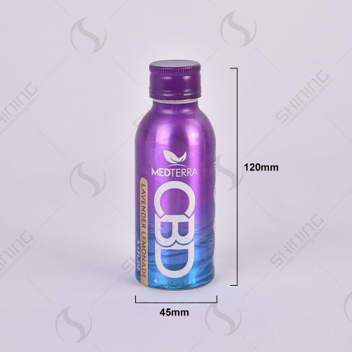 Frasco de alumínio de 100 ml