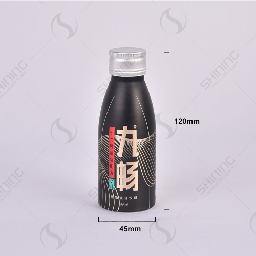 Frasco de alumínio de 100 ml