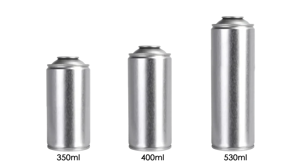 60mm Neck in Aerosol Can Size and Volume