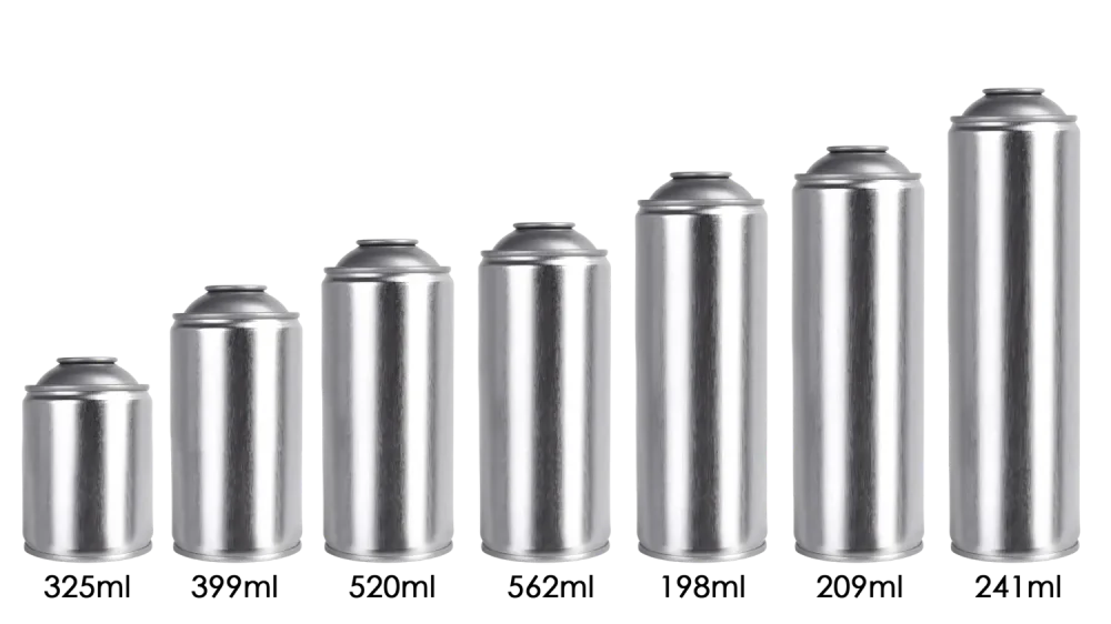 65mm Neck in Aerosol Can Size and Volume