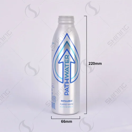 Botella de aluminio de 700-750 ml