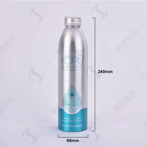 Botella de aluminio de 700-750 ml