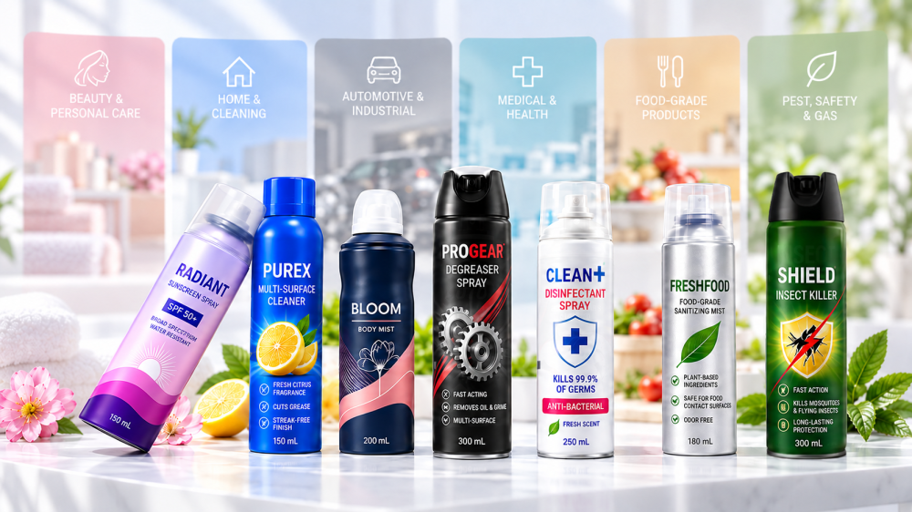 Aerosol Packaging Solutions for Every Application
