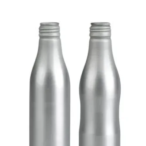 زجاجات صودا من الألومنيوم