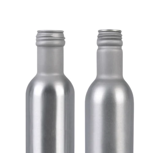 زجاجات مشروبات كحولية من الألومنيوم