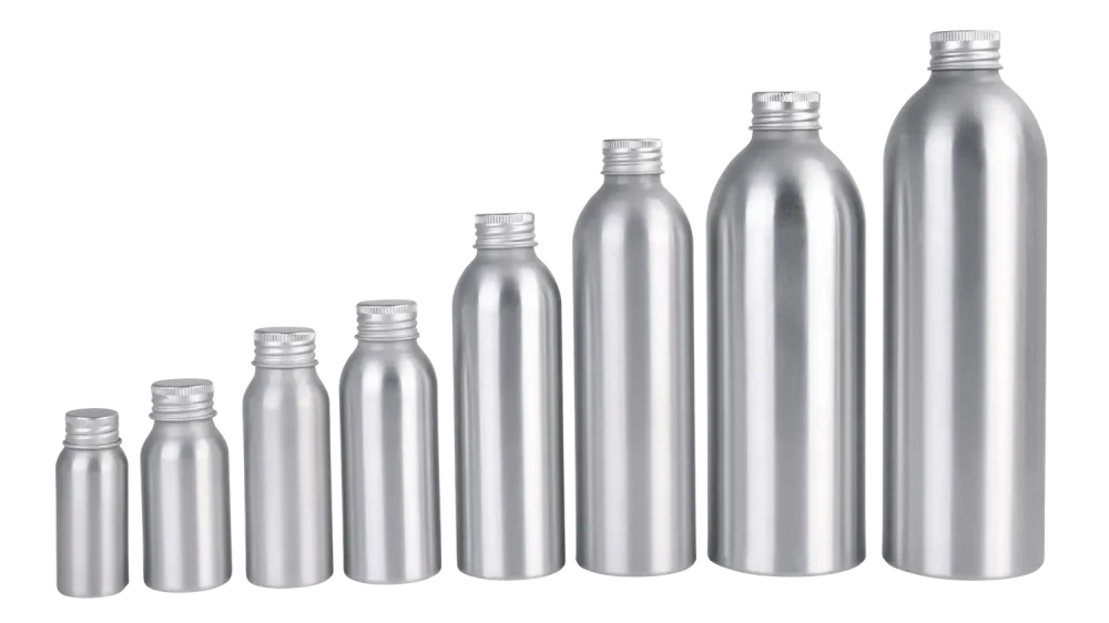 Алюминиевая бутылка с крышкой
