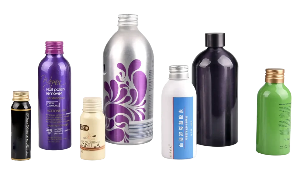 Алюминиевая бутылка с крышкой