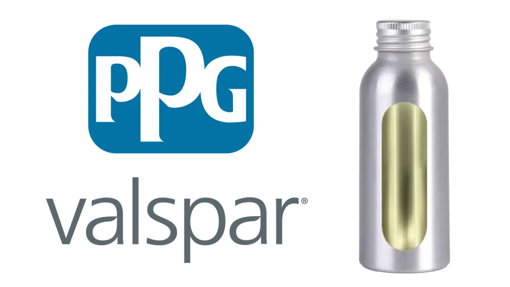 Алюминиевая бутылка с крышкой