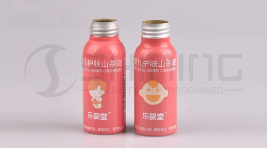 زجاجة ألومنيوم لزيت الأطفال