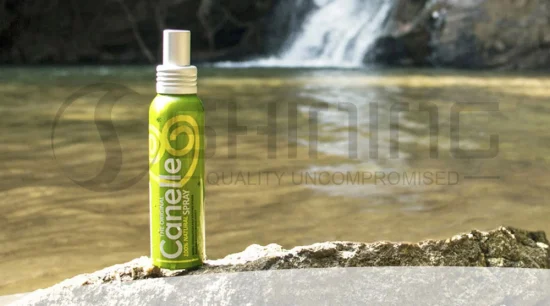 زجاجة ألومنيوم لرذاذ طارد للبعوض