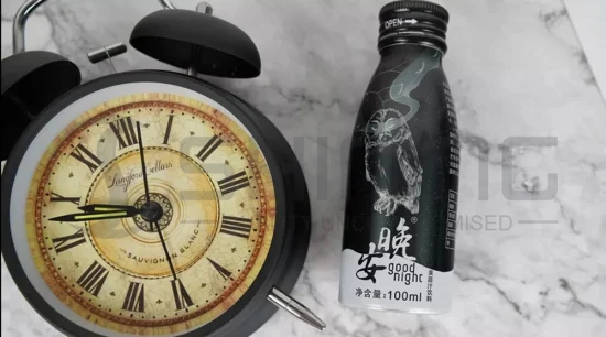 Алюминиевая бутылка для снотворного напитка