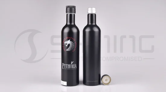 올리브 오일용 알루미늄 병