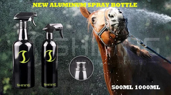 Алюминиевая бутылка для спрея для лошадей 2