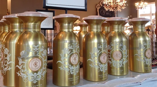 Aluminum Bottle for Powder Talc