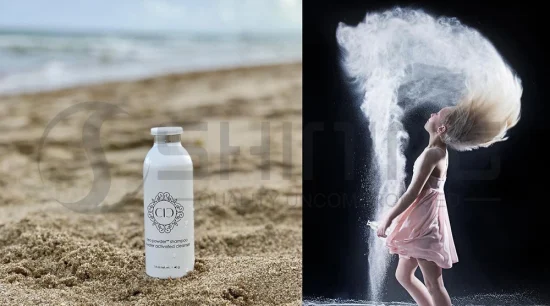 Aluminum Bottle for Powder Shampoo