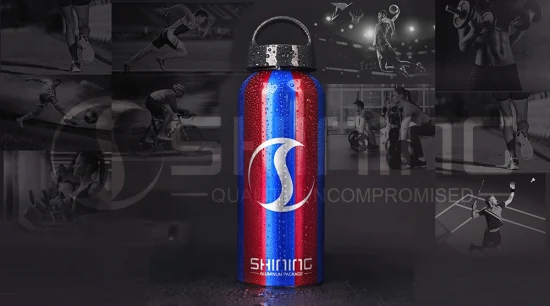 Botella de aluminio para deporte