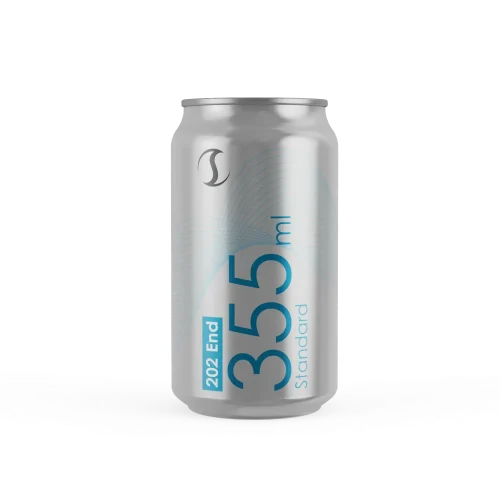 علبة ألومنيوم قياسية سعة 355 مل / 12 أونصة