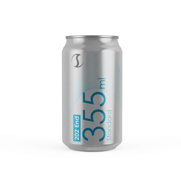 علبة ألومنيوم قياسية سعة 355 مل / 12 أونصة