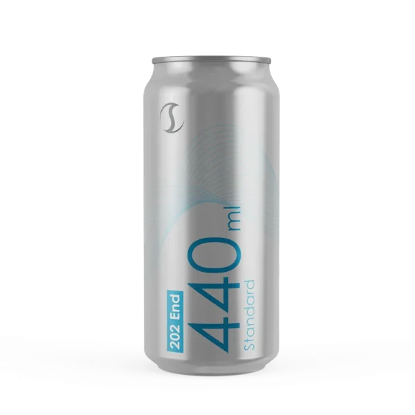 Стандартная алюминиевая банка объемом 14,9 унций / 440 мл