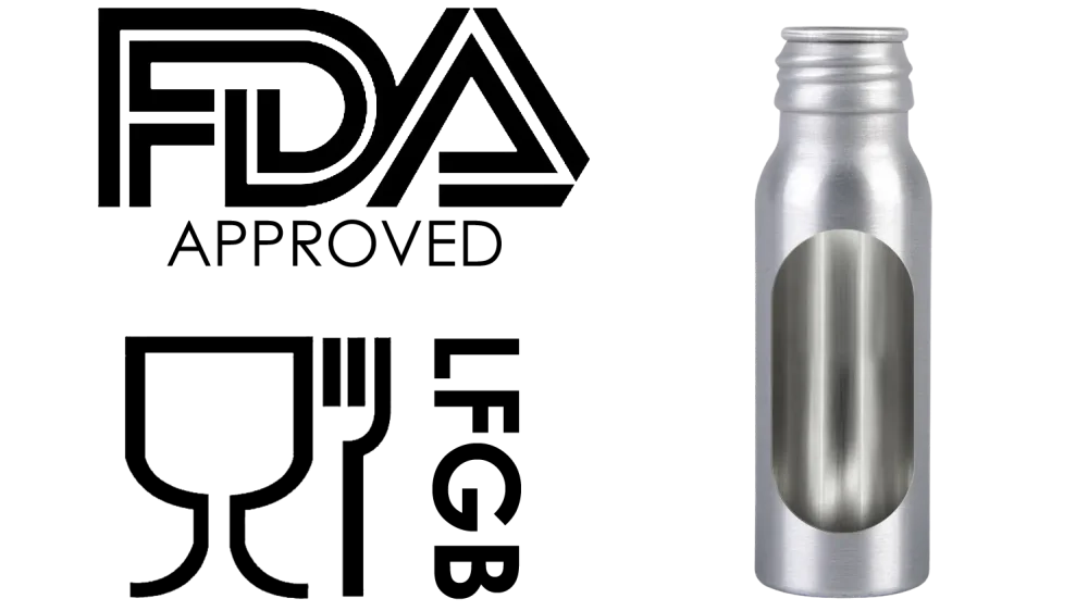 الطلاء الداخلي لزجاجة مشروب الطاقة المصنوعة من الألومنيوم