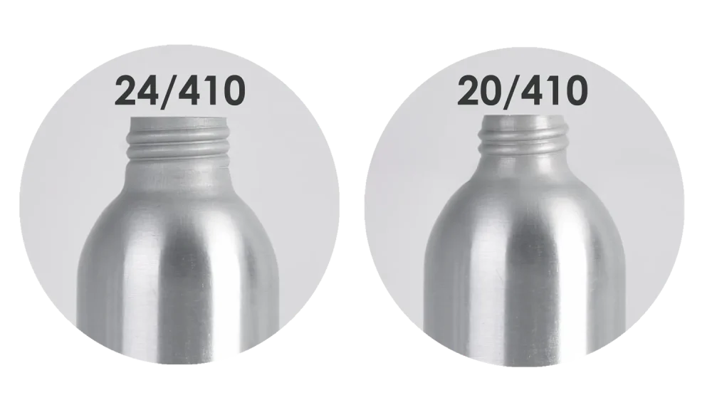 Алюминиевый флакон-распылитель для мелкодисперсного распыления