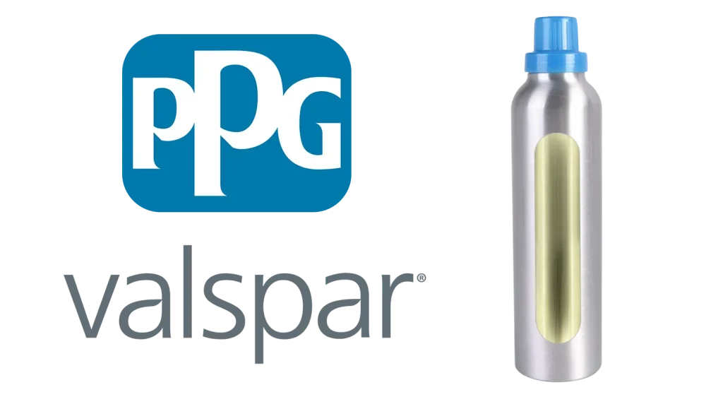 زجاجة منظف غسيل من الألومنيوم