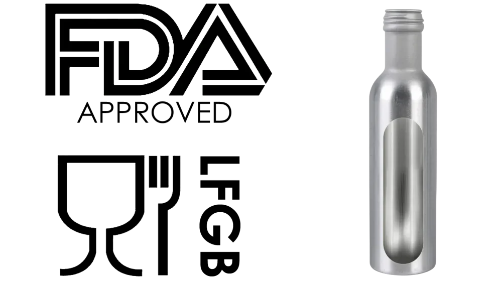 Aluminum Liquor Bottles Inner Coating