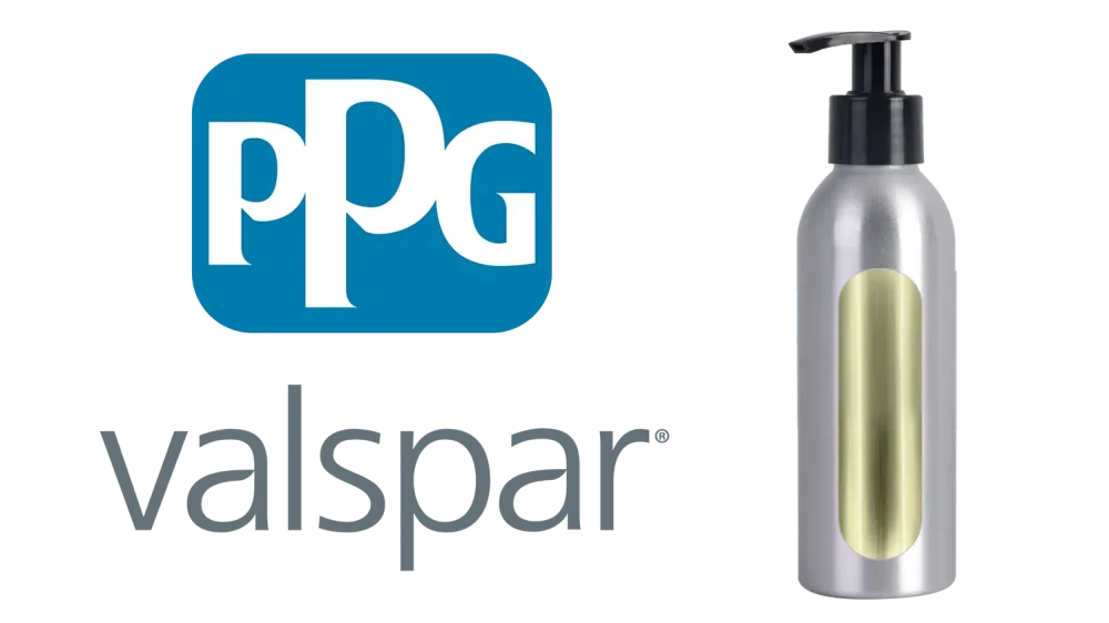 Алюминиевый флакон для лосьона