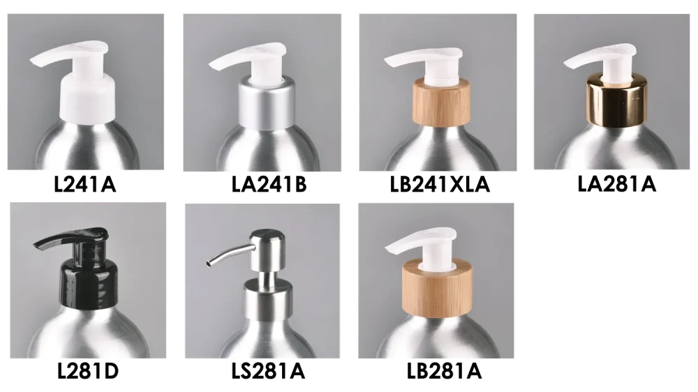 Алюминиевый флакон для лосьона