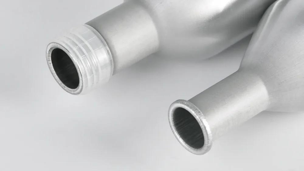 Алюминиевая бутылка для оливкового масла с крышкой