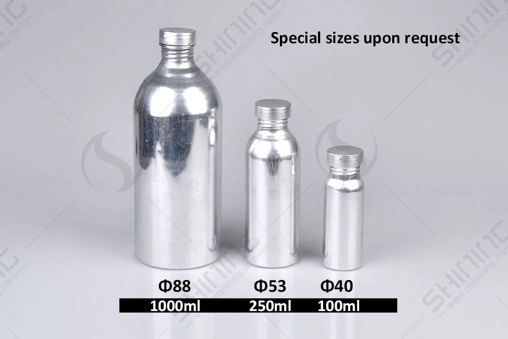 Алюминиевая бутылка из-под пестицидов