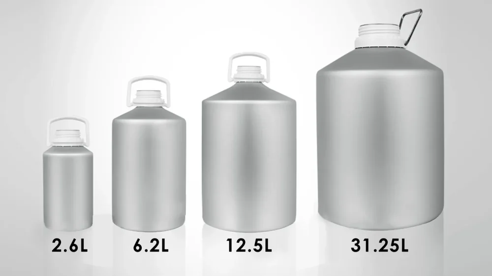 Алюминиевые флаконы для образцов