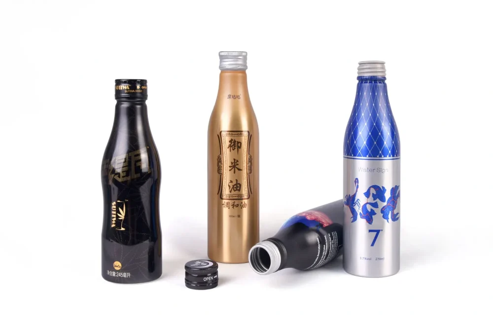 Печать и отделка алюминиевых бутылок для газировки