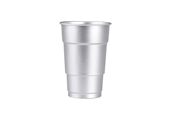 Алюминиевый пластиковый стаканчик
