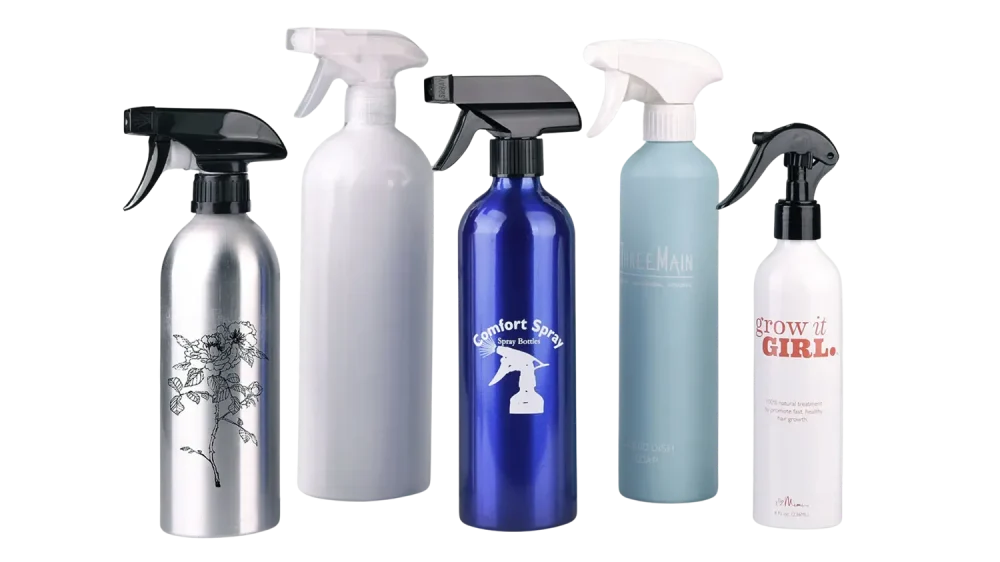 Botella de spray de aluminio