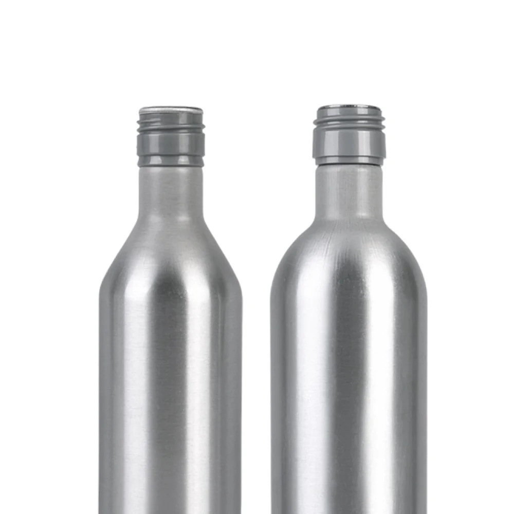 Алюминиевая винная бутылка