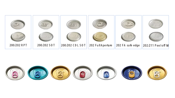 Алюминиевая крышка для банки