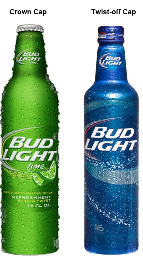 Tapa de aluminio Bud Light