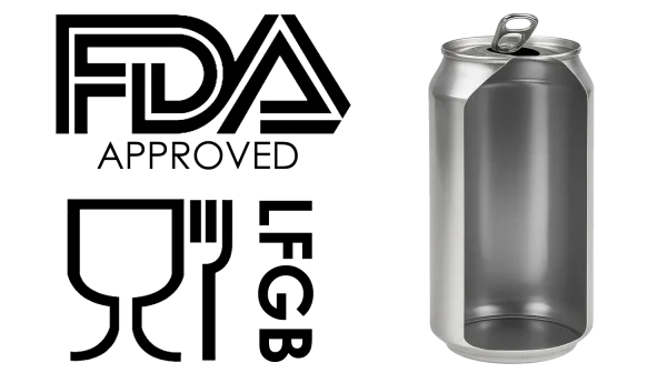 Внутреннее покрытие алюминиевой банки