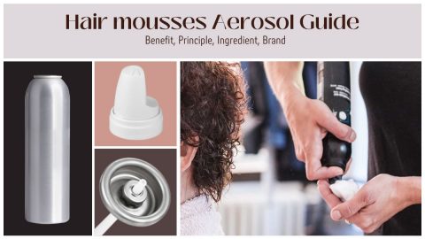 Hair mousses Aerosol can