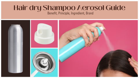 Hair dry Shampoos aerosol spray can