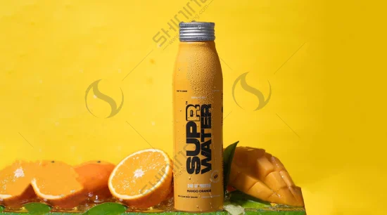 SUPER-WATER_Mango-Orange_Protein-Drink_Aluminum-Bottle