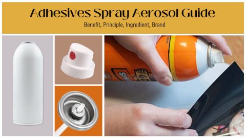 adhesives spray aerosol can