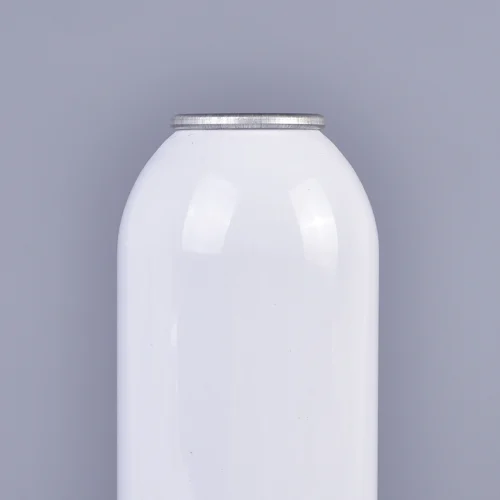 Round(25.4mm) shoulder aluminum aerosol can
