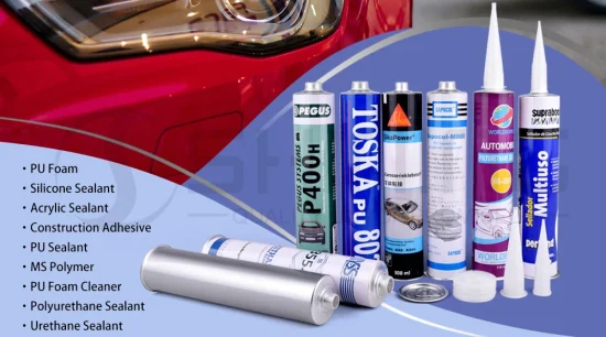 Алюминиевая бутылка для клея