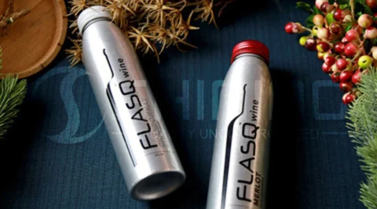 Алюминиевая бутылка для вина